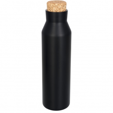 Norse 590 ml vakuumisolerad flaska med kopparisolering, Svart – detaljvy 8