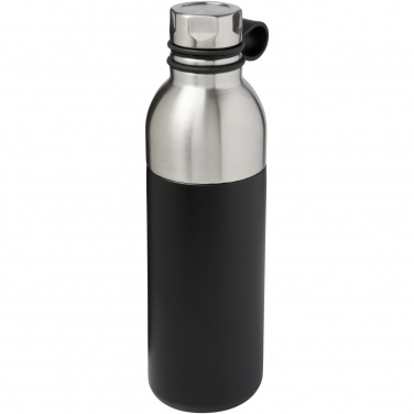Koln 590 ml vakuumisolerad sportflaska med kopparisolering, Svart – detaljvy 6