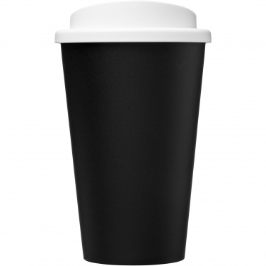 Americano® Eco 350 ml mugg av återvunnen plast, Svart / vit – detaljvy 2