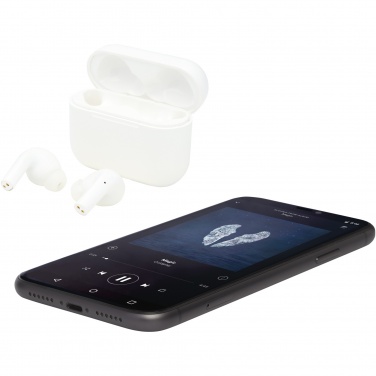 Logotrade reklamprodukter bild: Braavos 2 True Wireless öronsnäckor med automatisk parkoppling