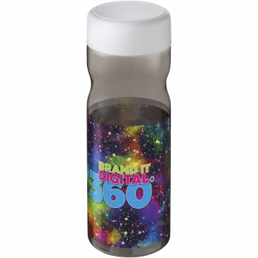 H2O Active® Base Tritan™ 650 ml vattenflaska med skruvlock, Koksgrå / vit – detaljvy 3