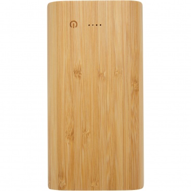 Logotrade reklamprodukter bild: Tulda 20,000 mAh powerbank i bambu