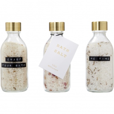 Wellmark Just Relax 3-delad presentförpackning med badsalt, 200 ml – detaljvy 8, Transparent tydlig