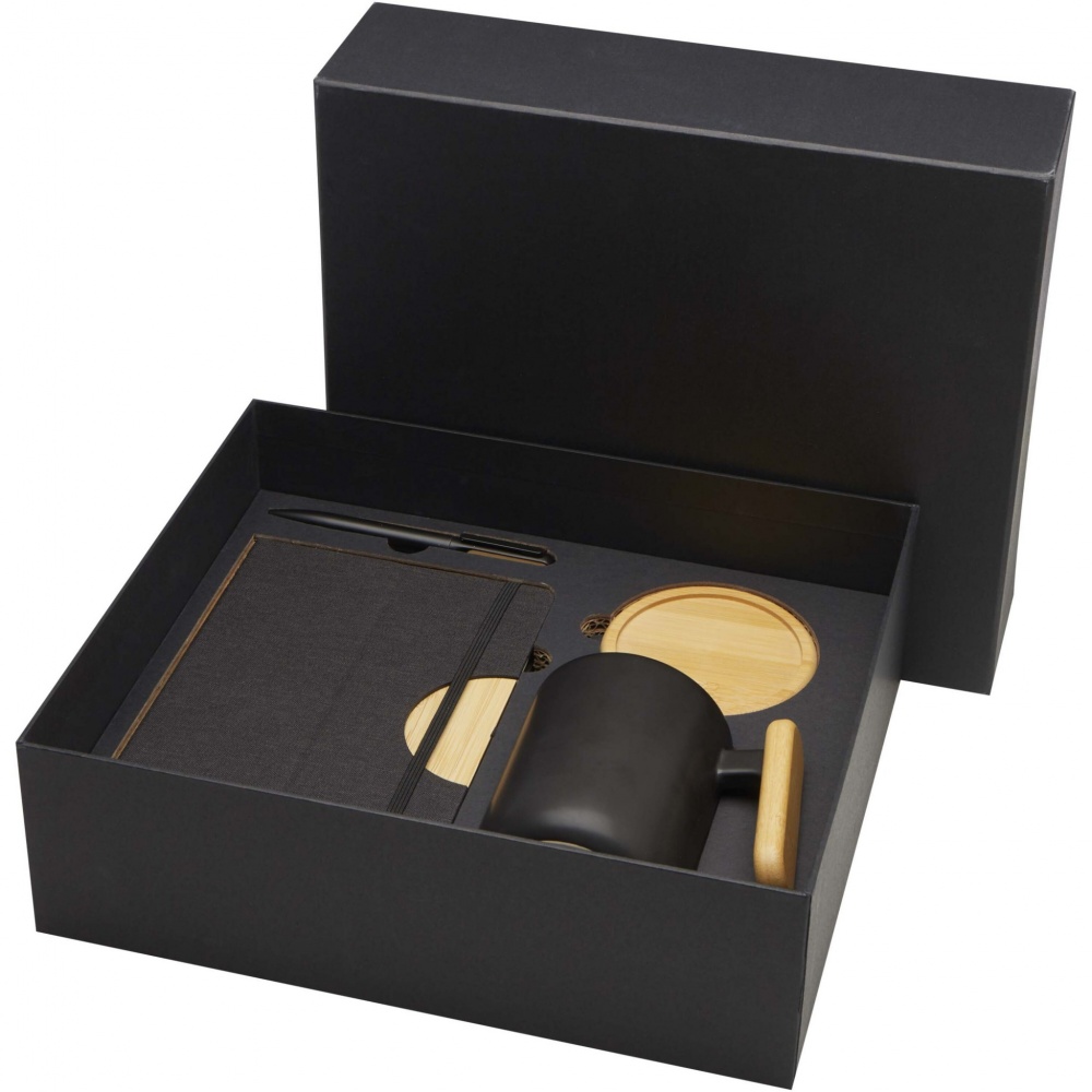 Logotrade presentreklam bild: Laura presentförpackning med A5-anteckningsbok