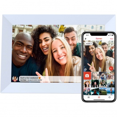 Logotrade profilprodukter bild: Prixton Prado 10 tum Frameo digital fotoram med wifi