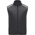 Jannu unisex väst för löpning i lättvikt, Helt svart