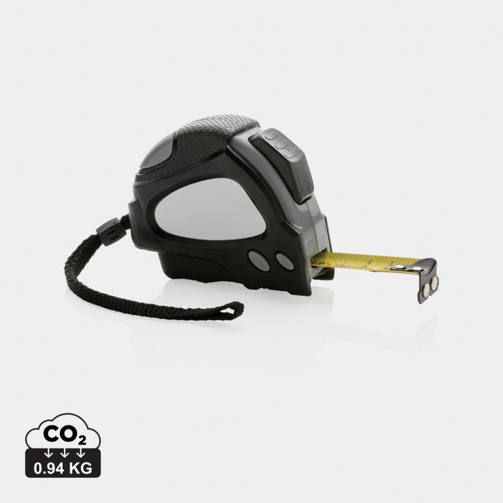 Logotrade profilreklam bild: RCS återvunnen plast Auto stopp 5M/19mm måttband