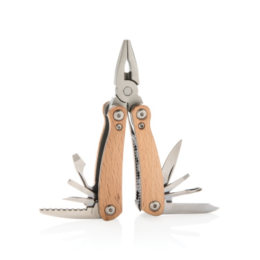 Logotrade kampanjprodukter bild: Trä minimultitool