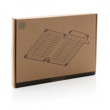 Logotrade profilreklam bild: Solarpulse 10W bärbar solcellspanel rplast