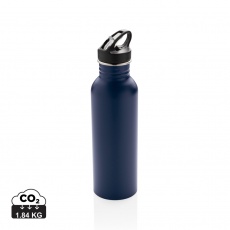 Lyxig sportflaska i stainless steel