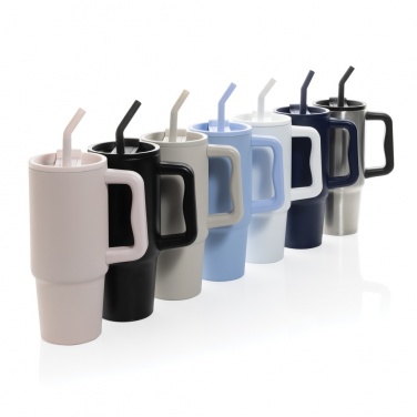 Embrace deluxe termosmugg i RCS-återvunnet rostfritt stål, 900 ml, svart – detaljvy 14