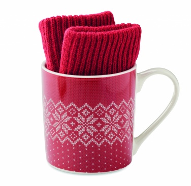 Julpresentset mugg/vante – detaljvy 5