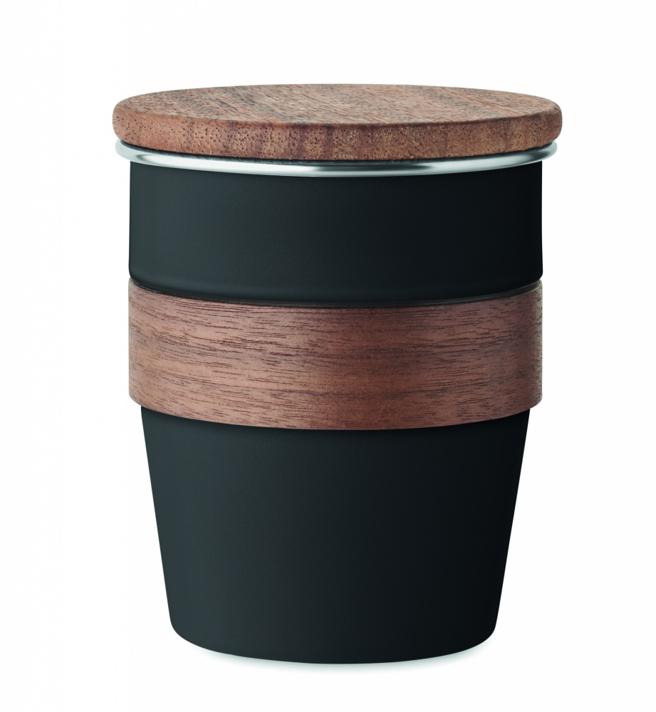Mugg enkelvägg 350 ml, Svart – produktbild
