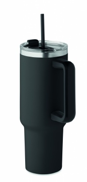 Mugg med dubbelvägg 1200ml, Svart – detaljvy 4
