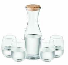 Dryckesset i återvunnet glas
