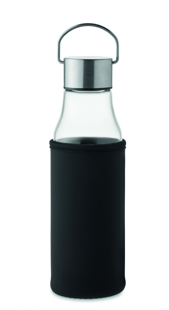 Glasflaska 500 ml, Genomskinlig, färgvariant, Transparent