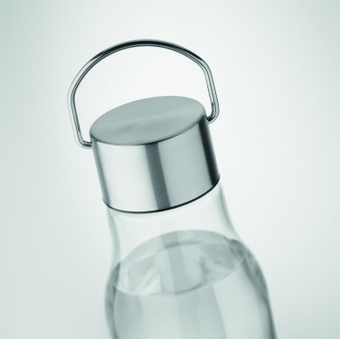RPET-flaska med PP-lock 600 ml, Transparent – detaljvy 5
