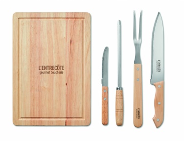 Logotrade profilreklam bild: Knivset med skärbräda