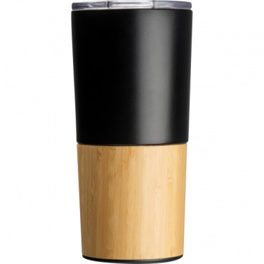 Termosmugg CESENA 500 ml, svart – detaljvy 4