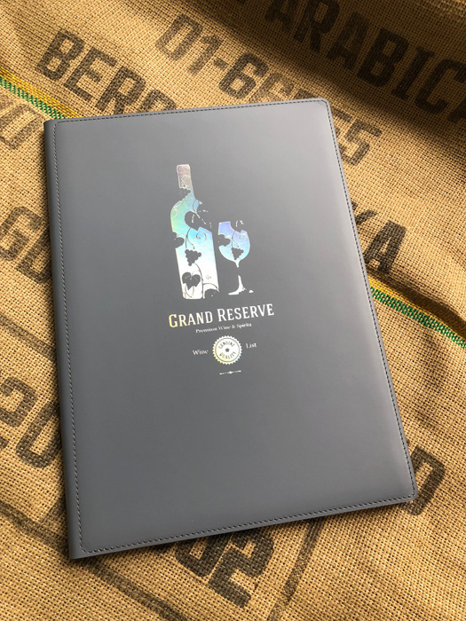 Logotrade presentreklam bild: Menyomslag Fine Dining 1063094