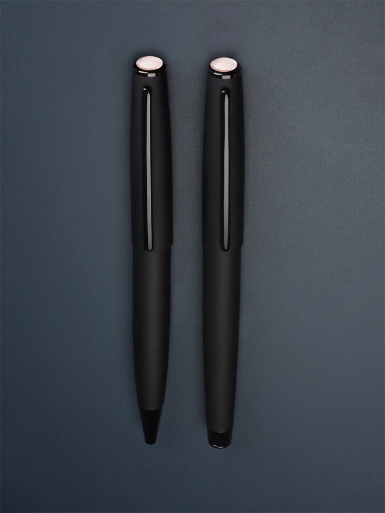 Logotrade kampanjprodukter bild: Opal sten Pen set 1286036