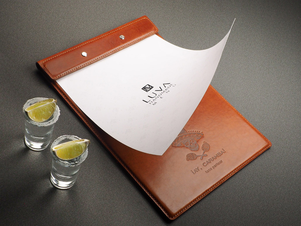 Logotrade profilprodukter bild: Menyomslag Armstrong 1116141