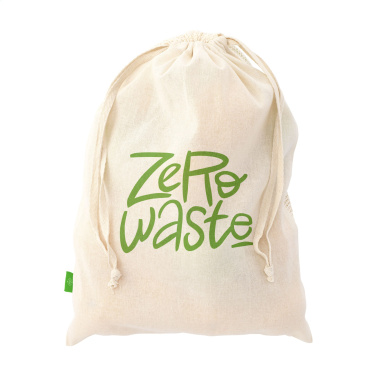 Logotrade profilprodukter bild: Natura Organic GOTS Mesh Bag (120 g/m²) fruktpåse