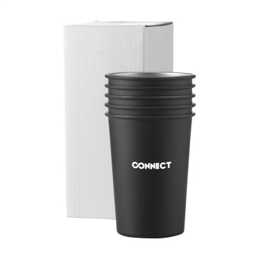 Zero Waste Cup 350 ml drickskopp, svart – produktbild