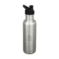 Klean Kanteen Classic vattenflaska i återvunnet stål 800 ml, silver
