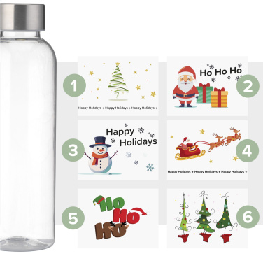 Senga GRS RPET-flaska 500 ml X-Mas – detaljvy 4