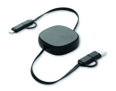 60W utdragbar laddkabel