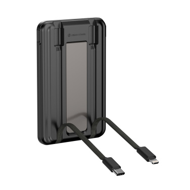 Logotrade presentreklam bild: Urban Vitamin Redwood 5in1 5000mah 20WPD magnetisk powerbank