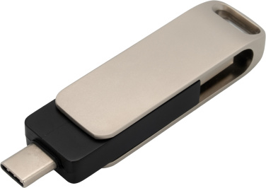 Logotrade presentreklam bild: Metall-USB-minne