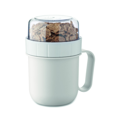 Logotrade reklamprodukter bild: On the go-mugg i PP 450 ml
