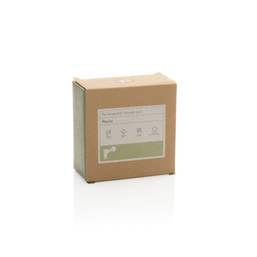 Logotrade presentreklam bild: Revix RCS massagepistol av återvunnen plast