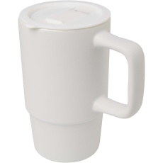 Carter 450 ml keramisk mugg med plastlock