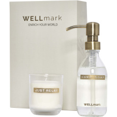 Wellmark Discovery 250 ml dispenser för handtvål och 150 g doftljus