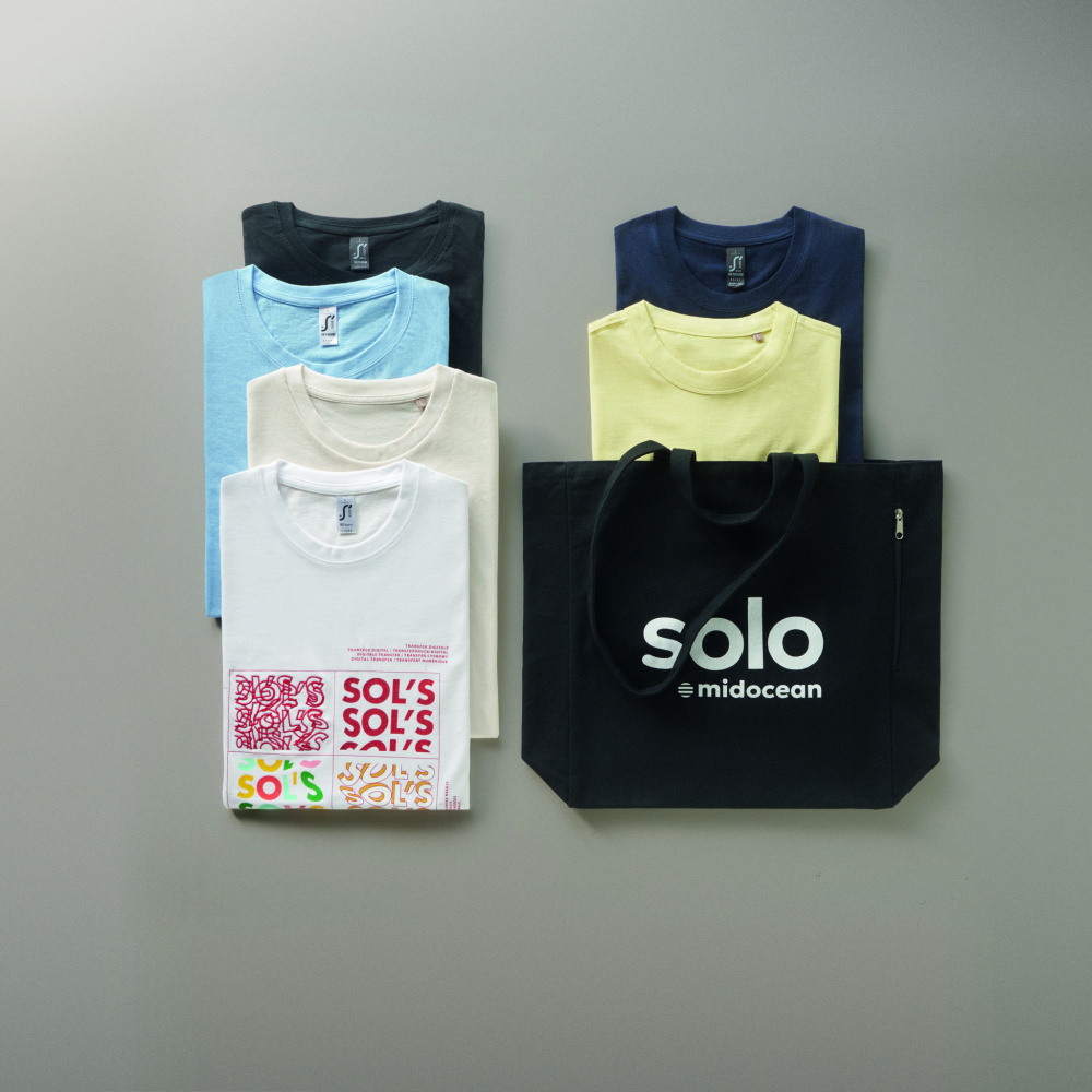 Logotrade kampanjprodukter bild: SOL'S T-shirt provkit.