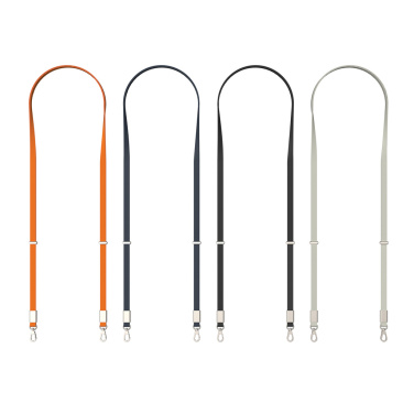 Logotrade presentreklam bild: Nivo Crossbody lanyard i RCS återvunnen PET