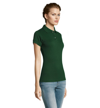 Logotrade profilprodukter bild: PRIME DAM POLO PIQUE 200g