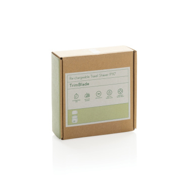 Logotrade reklamprodukter bild: TrimBlade uppladdningsbar rakapparat IPX7