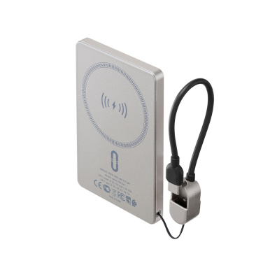 Logotrade presentreklam bild: Powerbank Magsafe trådlös 15W VA2616 5000 mAh RIVACASE