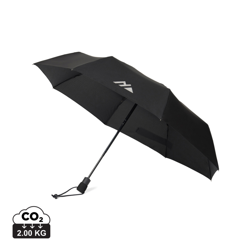 Nordic Drift Trail 23" AWARE™ RPET paraply med automatisk öppning och stängning, UPF 50+ – produktbild