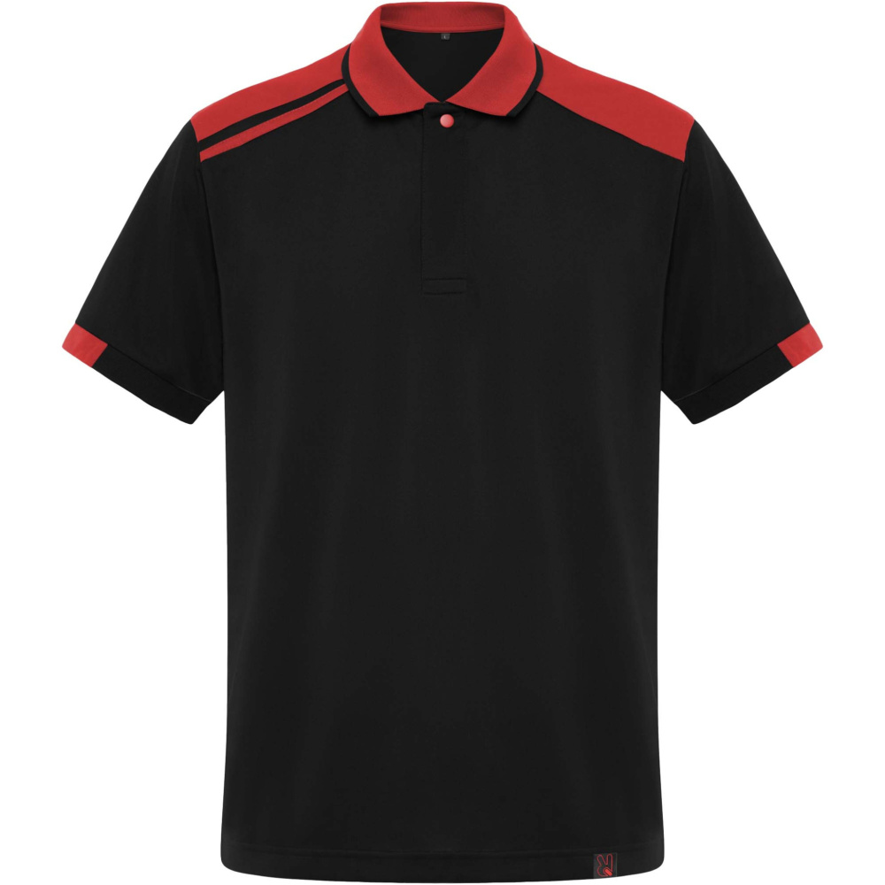 Logotrade profilreklam bild: Samurai 160 g/m2 antibakteriell kortärmad unisex-pikétröja 
