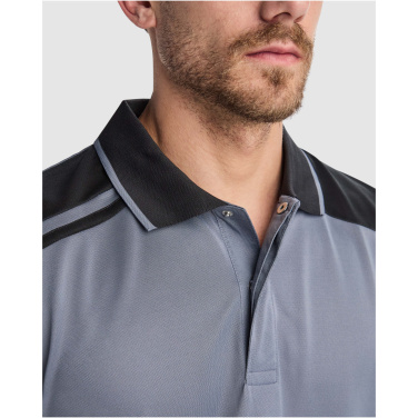 Logotrade kampanjprodukter bild: Samurai 160 g/m2 antibakteriell kortärmad unisex-pikétröja 
