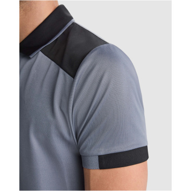 Logotrade profilreklam bild: Samurai 160 g/m2 antibakteriell kortärmad unisex-pikétröja 