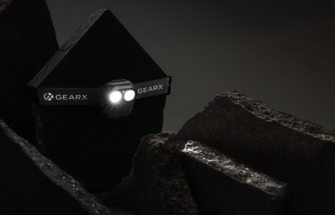 Logotrade reklamprodukter bild: Gear X pannlampa med rörelsesensor, RCS rplast