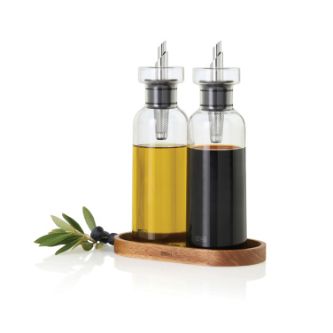 Logotrade reklamprodukter bild: AdHoc Menage AromaPour olje- och vinägerset 300 ml