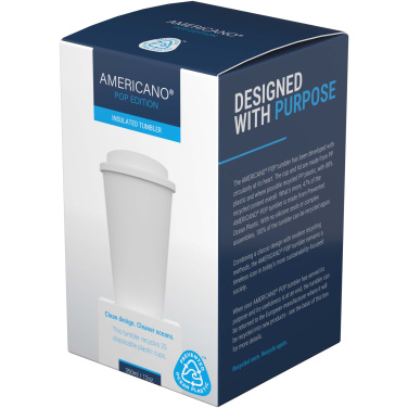 Logotrade presentreklam bild: Americano® POP 350 ml isolerad termos med spillsäkert lock