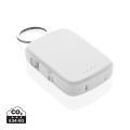 Nexo RCS nyckelringspowerbank 2000 mAh med integrerade kabla, vit